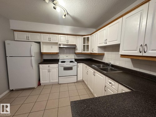 2 2505 42 Street, Edmonton, AB - Indoor Photo Showing Kitchen With Double Sink