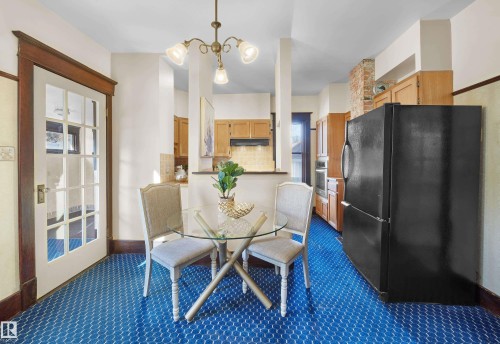 12614 106 Avenue, Edmonton, AB - Indoor Photo Showing Dining Room