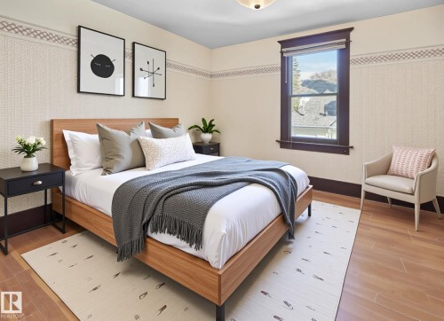 12614 106 Avenue, Edmonton, AB - Indoor Photo Showing Bedroom