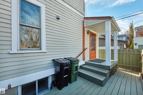 12614 106 Avenue, Edmonton, AB - Outdoor With Deck Patio Veranda With Exterior