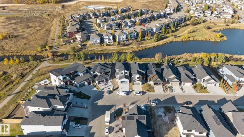 160 Edgewater Circle, Leduc, AB - Outdoor With Body Of Water With View