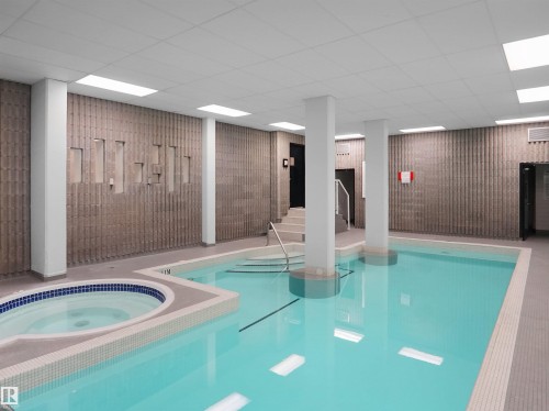 201 10160 115 Street Nw, Edmonton, AB - Indoor Photo Showing Other Room With In Ground Pool