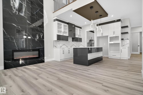 474 Roberts Crescent, Leduc, AB - Indoor With Fireplace