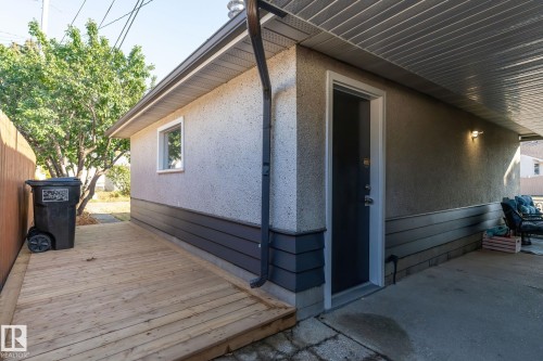 12410 134 Avenue, Edmonton, AB - Outdoor With Deck Patio Veranda With Exterior