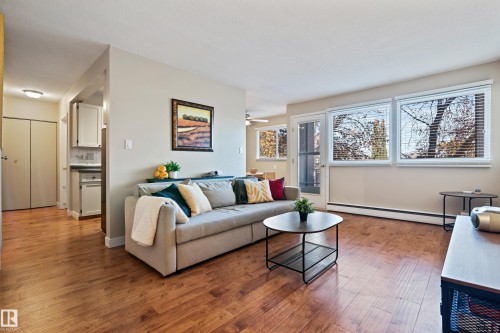 10 5635 105 Street, Edmonton, AB - Indoor Photo Showing Living Room