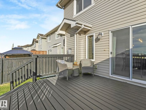 112 Santana Crescent, Fort Saskatchewan, AB - Outdoor With Deck Patio Veranda With Exterior