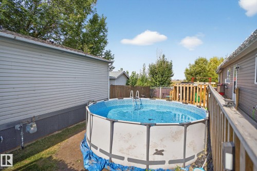 133 Willow Park Estates, Leduc, AB - Outdoor With Above Ground Pool