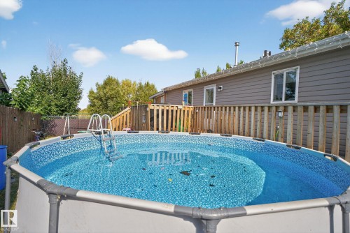 133 Willow Park Estates, Leduc, AB - Outdoor With Above Ground Pool