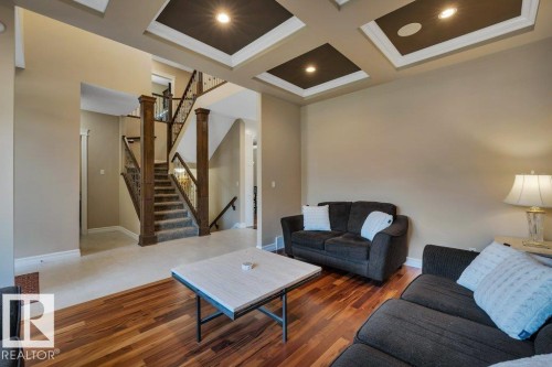 1211 Adamson Drive, Edmonton, AB - Indoor Photo Showing Living Room