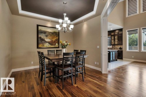 1211 Adamson Drive, Edmonton, AB - Indoor Photo Showing Dining Room