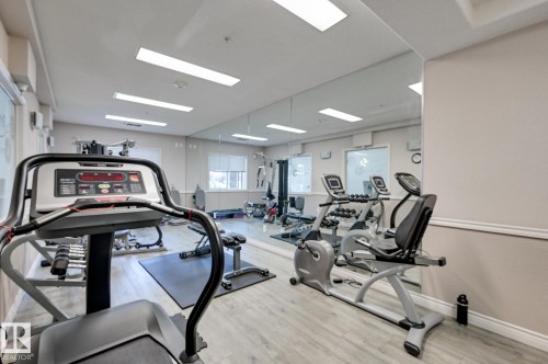 317 1204 156 Street, Edmonton, AB - Indoor Photo Showing Gym Room