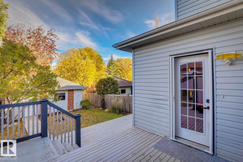 9923 88 Street, Edmonton, AB - Outdoor With Deck Patio Veranda With Exterior