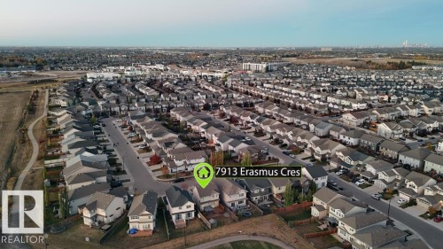 7913 Erasmus Crescent, Edmonton, AB - Outdoor With View