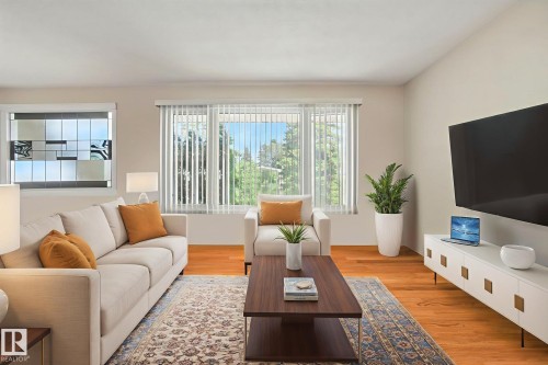 14936 81 Street, Edmonton, AB - Indoor Photo Showing Living Room