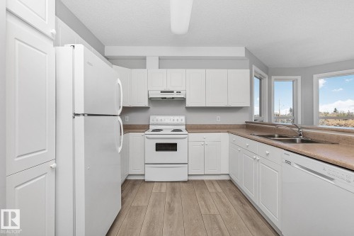 308 9120 156 Street, Edmonton, AB - Indoor Photo Showing Kitchen With Double Sink