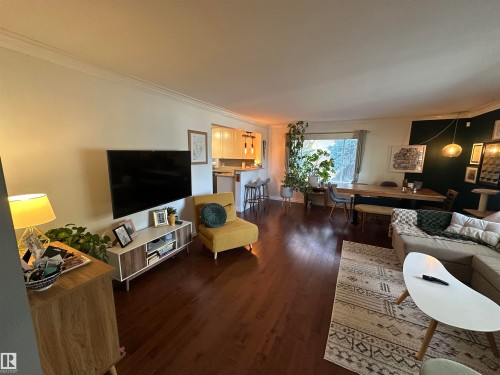10447 81 Street, Edmonton, AB - Indoor Photo Showing Living Room