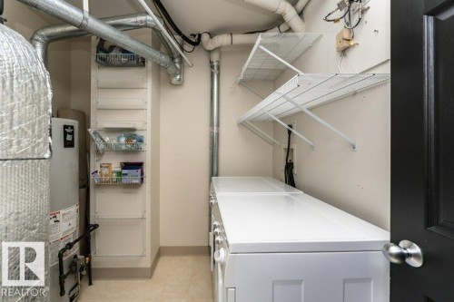 214 10105 95 Street, Edmonton, AB - Indoor Photo Showing Laundry Room