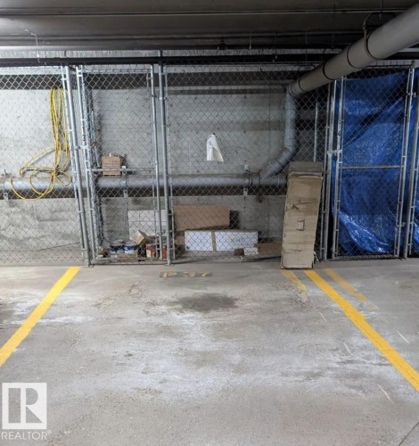 214 10105 95 Street, Edmonton, AB - Indoor Photo Showing Garage