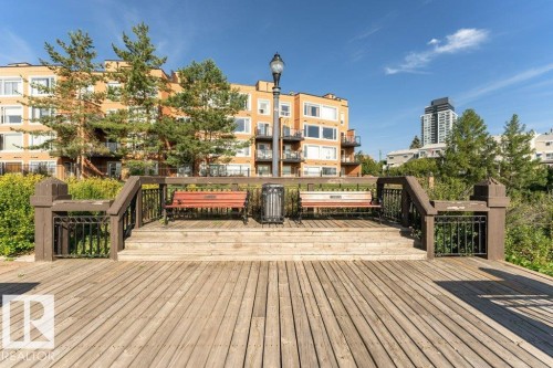 214 10105 95 Street, Edmonton, AB - Outdoor With Deck Patio Veranda