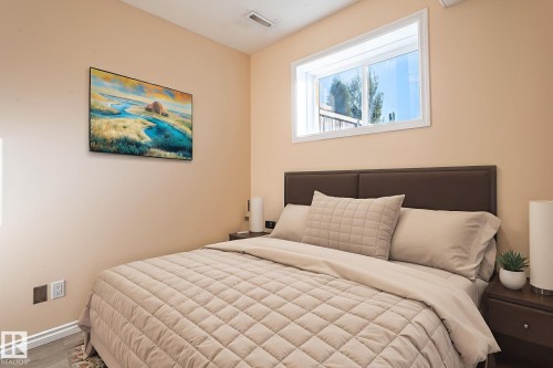 16311 55 Street Nw, Edmonton, AB - Indoor Photo Showing Bedroom