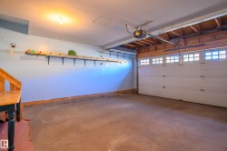 Garage with a garage door opener - 
