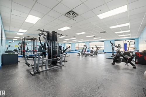 158 7805 71 Street, Edmonton, AB - Indoor Photo Showing Gym Room