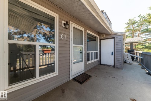 67 1503 Mill Woods Road, Edmonton, AB - Outdoor With Deck Patio Veranda With Exterior