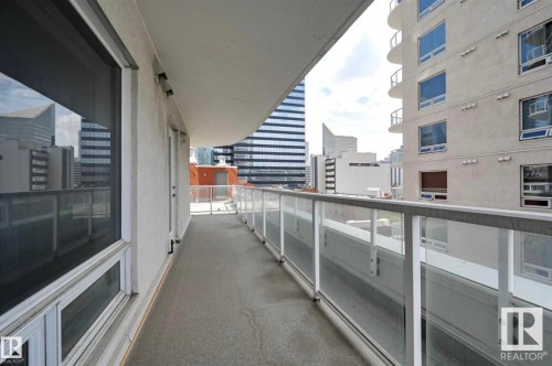 604 10152 104 Street, Edmonton, AB - Outdoor With Balcony With Exterior
