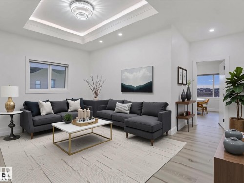 1305 Adamson Drive, Edmonton, AB - Indoor Photo Showing Living Room