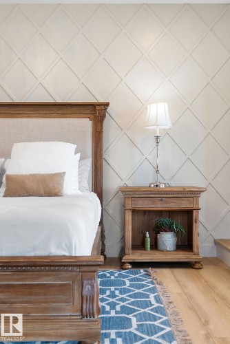 Bedroom featuring wood finished floors - 183 Windermere Drive, Edmonton, AB - Indoor