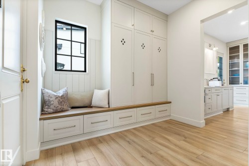 Mudroom featuring light wood-style flooring - 183 Windermere Drive, Edmonton, AB - Indoor Photo Showing Other Room