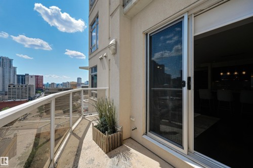 1504 10388 105 Street, Edmonton, AB - Outdoor With Balcony