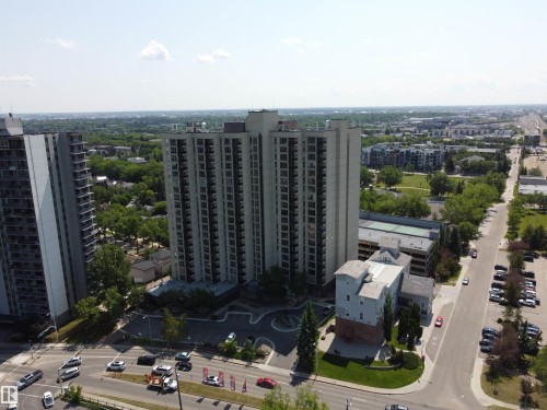 1302 10149 Saskatchewan Drive, Edmonton, AB - Outdoor With View