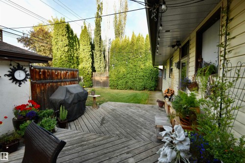 13910 101A Avenue, Edmonton, AB - Outdoor With Deck Patio Veranda With Exterior