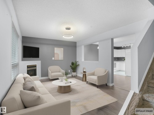 1608 Mill Woods Road E, Edmonton, AB - Indoor With Fireplace