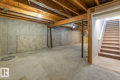935 Youville Drive W, Edmonton, AB - Indoor Photo Showing Basement