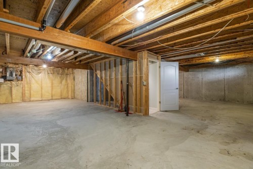 935 Youville Drive W, Edmonton, AB - Indoor Photo Showing Basement