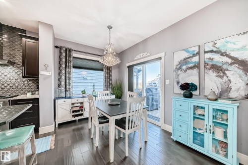 3411 8 Street, Edmonton, AB - Indoor Photo Showing Dining Room
