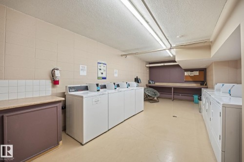 205 9028 Jasper Avenue, Edmonton, AB - Indoor Photo Showing Laundry Room