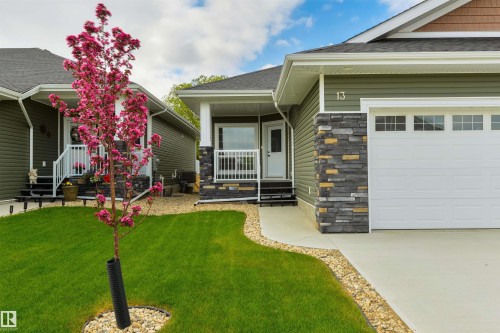 13 1005 Calahoo Road, Spruce Grove, AB - Outdoor With Deck Patio Veranda