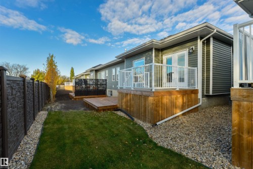 13 1005 Calahoo Road, Spruce Grove, AB - Outdoor With Deck Patio Veranda