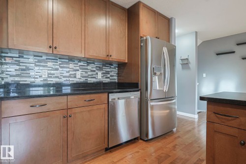 819 172 Street, Edmonton, AB - Indoor Photo Showing Kitchen With Stainless Steel Kitchen
