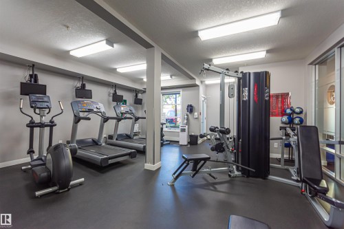 410 2584 Anderson Way, Edmonton, AB - Indoor Photo Showing Gym Room
