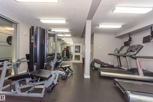 410 2584 Anderson Way, Edmonton, AB - Indoor Photo Showing Gym Room