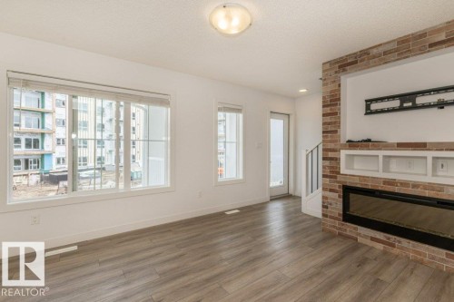 838 Daniels Way, Edmonton, AB - Indoor With Fireplace
