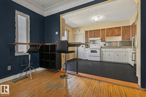 9221 110 Avenue, Edmonton, AB - Indoor Photo Showing Kitchen