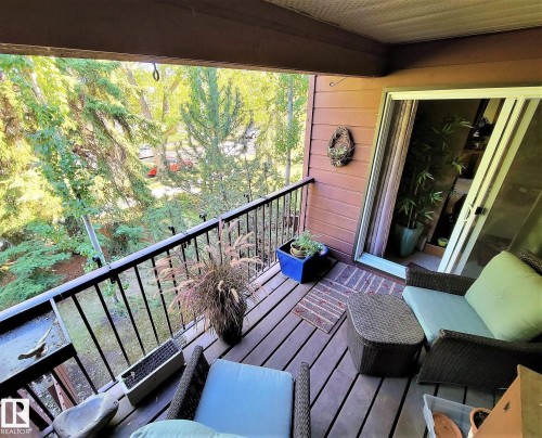 206 10826 113 Street, Edmonton, AB - Outdoor With Deck Patio Veranda With Exterior