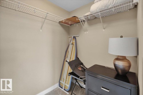 Walk in closet with carpet floors - 305 5029 Edgemont Boulevard, Edmonton, AB - Indoor With Storage