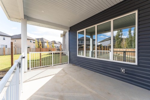 3221 Pelerin Crescent, Beaumont, AB - Outdoor With Deck Patio Veranda With Exterior