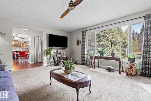 4911 46 St, Evansburg, AB - Indoor Photo Showing Living Room